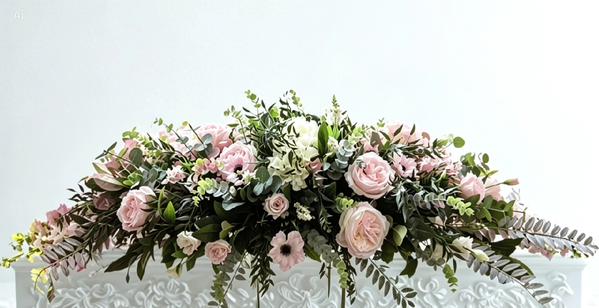 Artificial Coffin Spray Hire £100