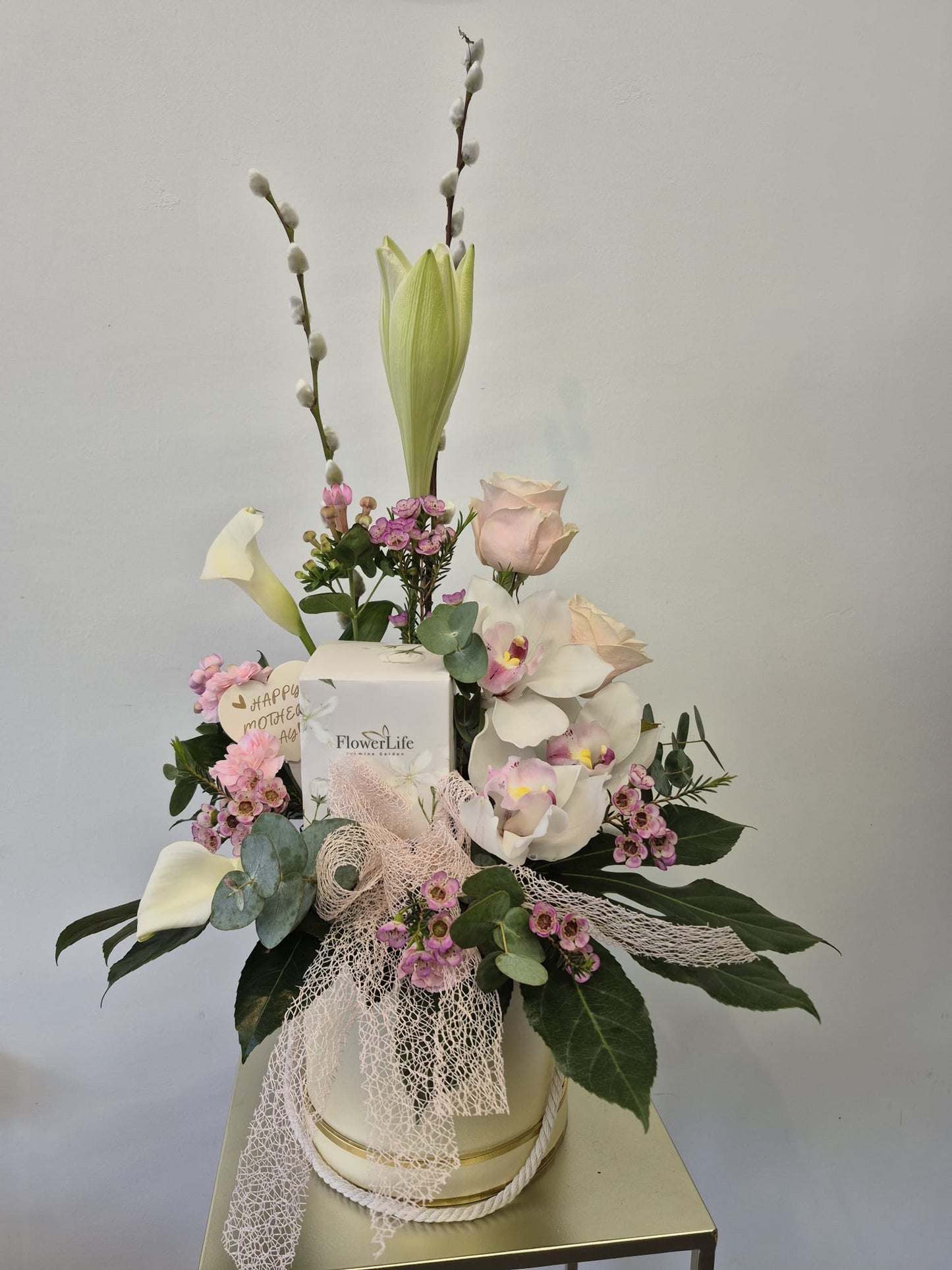 Modern Arrangement with Teddy or Candle